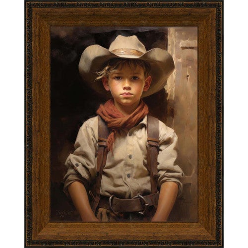 Young Wrangler Wall Art
