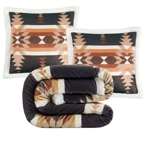 Durango Canyon Pillow & Throw Set (3pc)