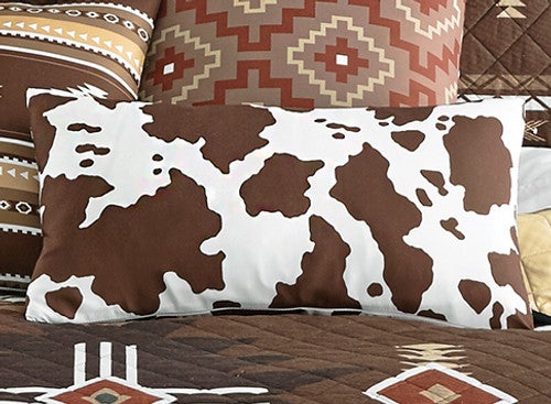 Spirit Guides Faux Cowhide Pillow
