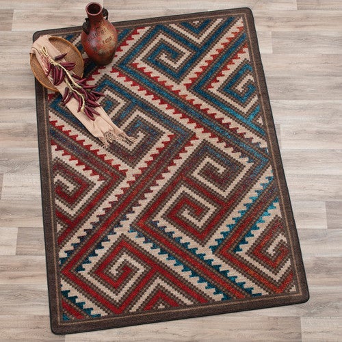 Canyon Maze Rug - 8 Ft. Round