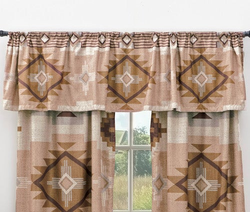 Canyon Echoes Lined Valance
