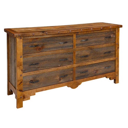 Mustang Hollow 6 Drawer Dresser