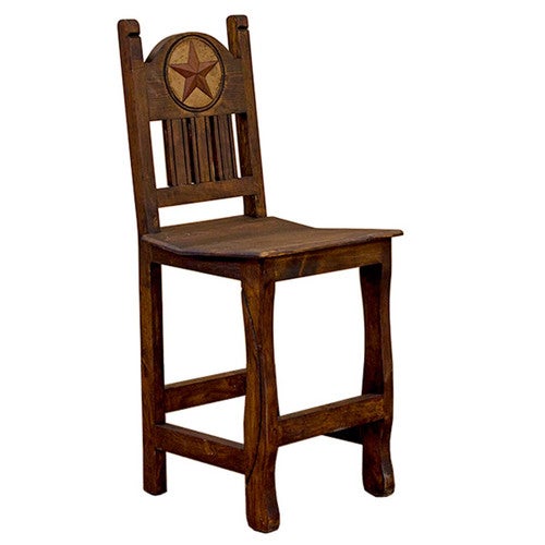 Clarence Stone Starred Brown Barstools