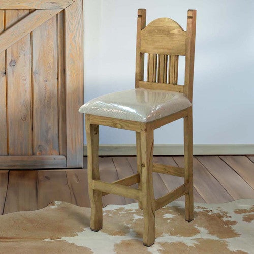 Saloon Honey Cushioned Barstool