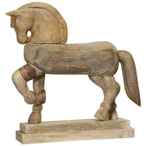 Barn Wood Horse Sculpture