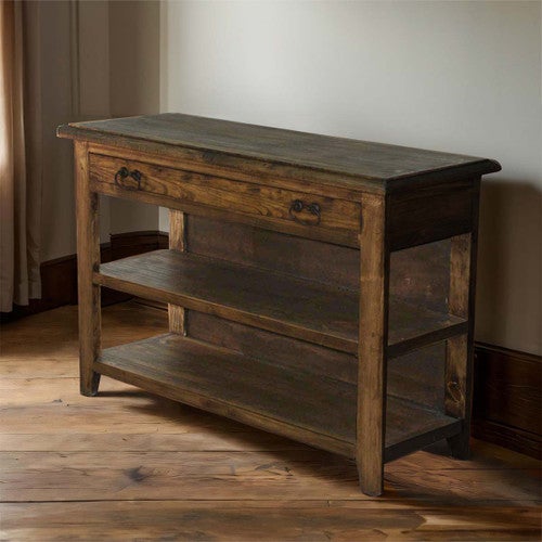 Garret Sofa Table - Brown