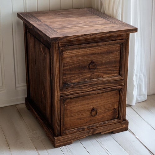 Midway Filing Cabinet - Brown