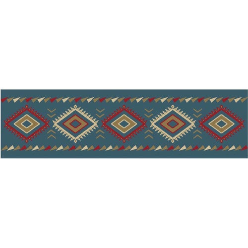 Blue Desert Diamond Stair Tread - Set of 2