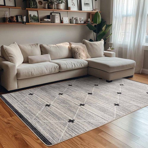 Crosspoint Gray Rug Collection
