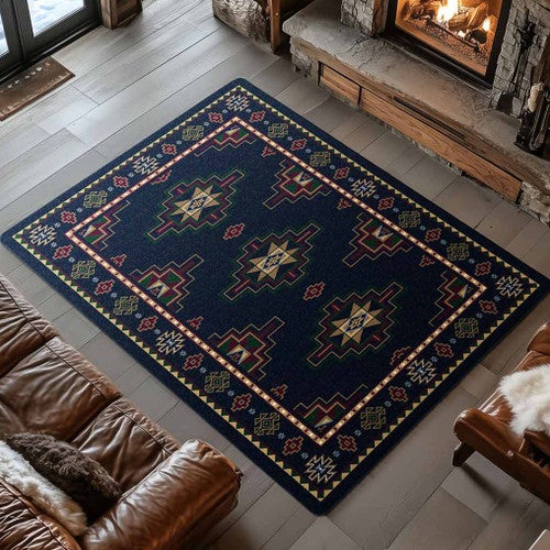 Paseo Midnight Rug - 11 x 13