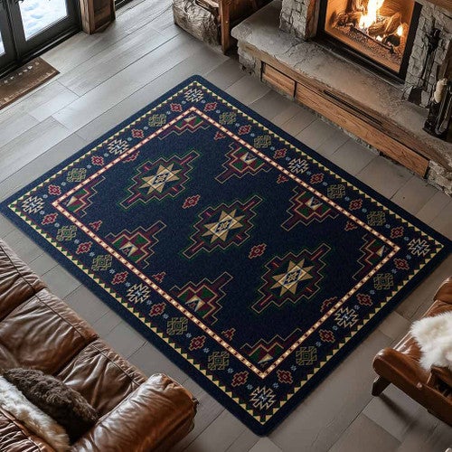 Paseo Midnight Rug - 8 x 11