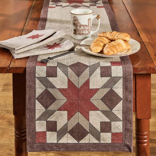 Farm Antique Table Runner - 54 Inch