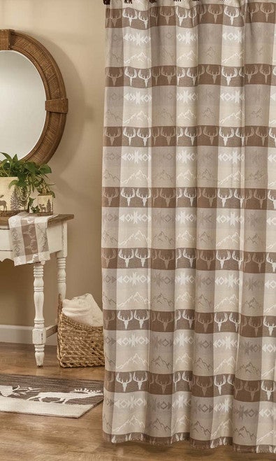 Alpine Hideaway Shower Curtain