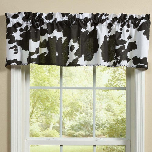 Cow Print Valance