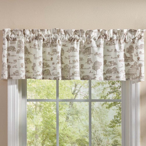 Farmhouse Country Valance