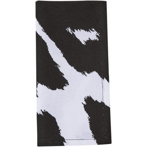 Cow Print Napkins - Set of 4
