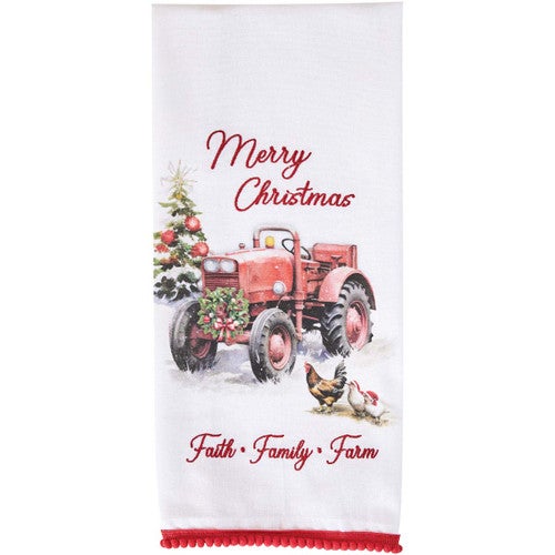 Farm Family Faith Dishtowels - Set of 4