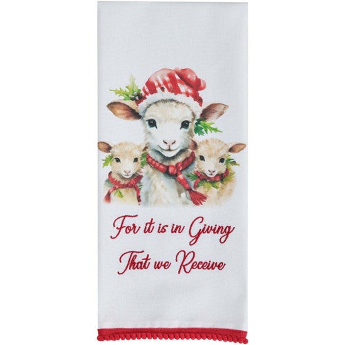 Generous Blessings Dishtowels - Set of 4