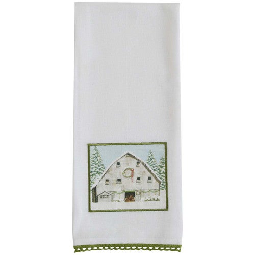 Holiday Barn Dishtowels - Set of 4