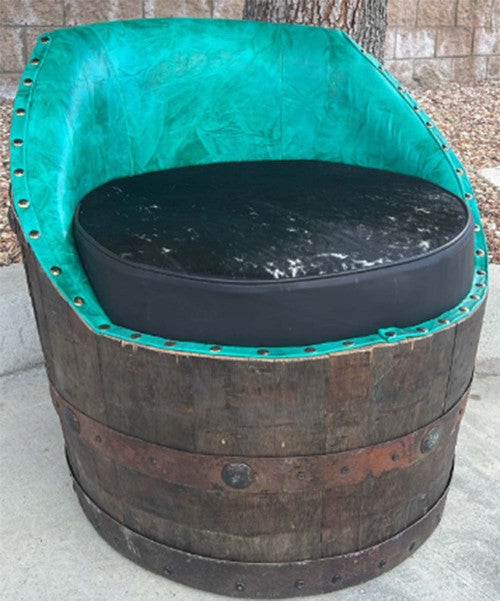 Gambler's Barrel Chair