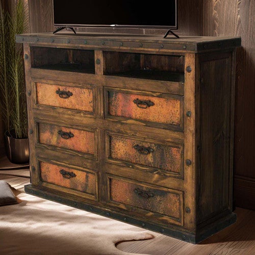 Heartwood Copper TV Stand