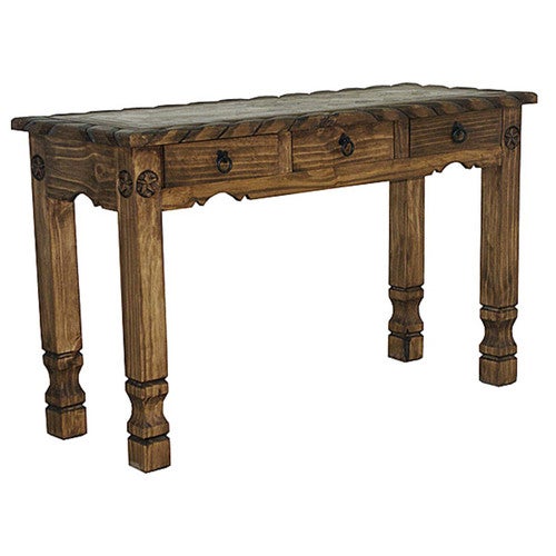 Tiled Star Brown Sofa Table