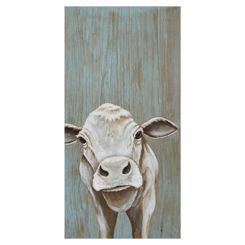 Annie the Calf Canvas Art