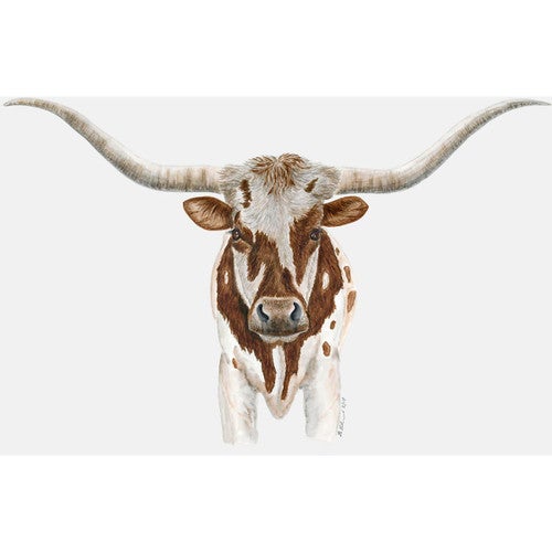 Spotted Longhorn Canvas Print