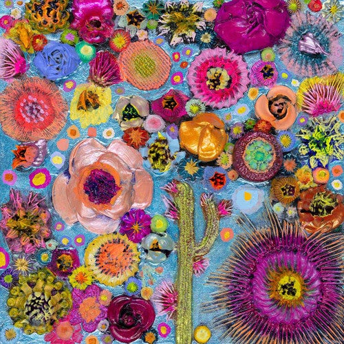 Vibrant Cactus Blossoms Canvas Print