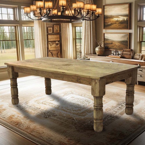 Meredith Honey Dining Table - 60 Inch