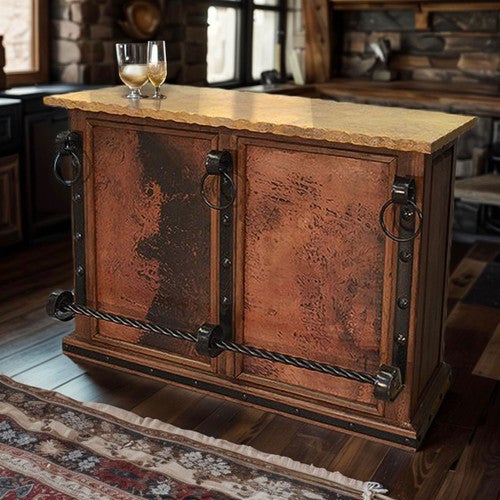 Arizona Wood & Copper Bar