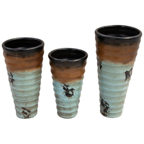Rosita Clay Pots - Set of 3
