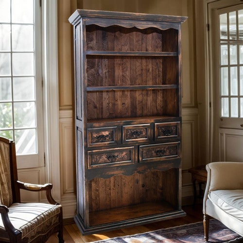 Stafford Bookcase- Brown
