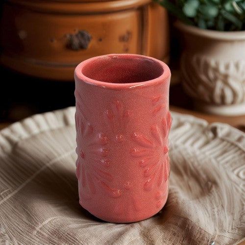 Talavera Hues Pink Shot Glass - Set of 6