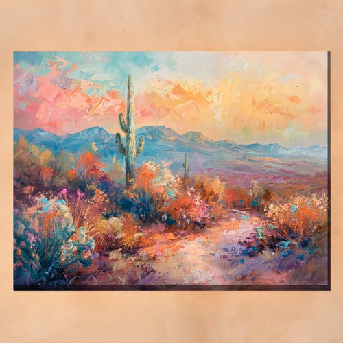 Sonoran Sunrise Canvas Wall Art