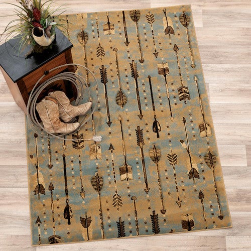 Arrow Sky Rug - 5 x 7