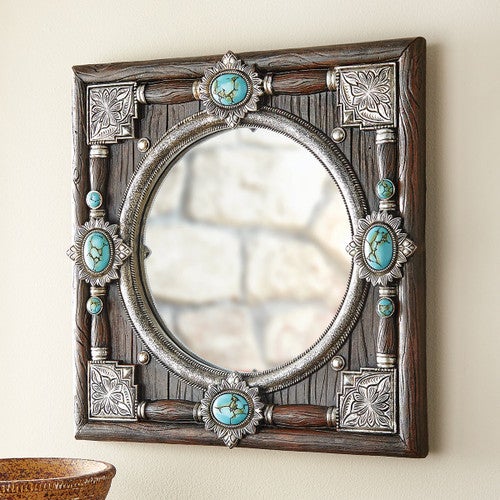 Silverton Turquoise Wall Mirror