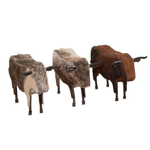 Longhorn Legends Sculptures - Set of 3