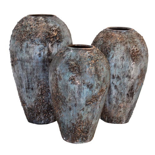 Canyon Shadow Pottery Vases - Set of 3