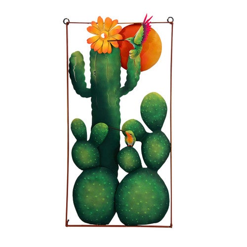 Cacti Bloom Buzz Wall Art