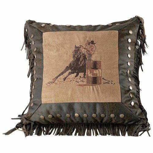 Barrel Race Pillow