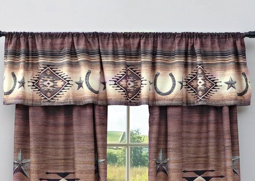 Western Star Lined Valance - OUT OF STOCK