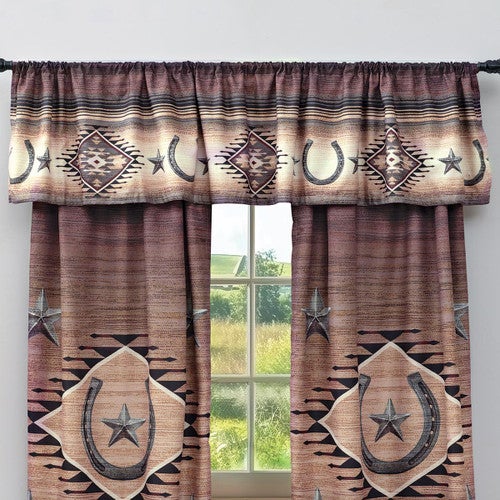 Western Star Lined Valance