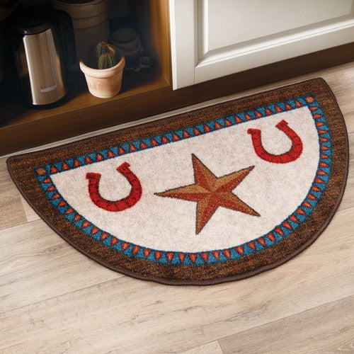Horseshoe & Star Accent Rug Collection
