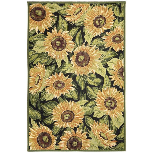 Summer Sunflower Indoor/Outdoor Rug - 7 x 9