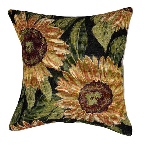 Summer Sunflower Indoor/Outdoor Square Pillow