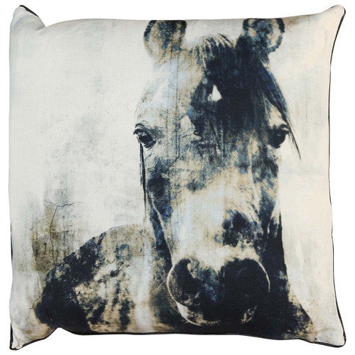 Vintage Horse Pillow