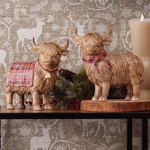 Highland Holiday Herd Figurines - Set of 2