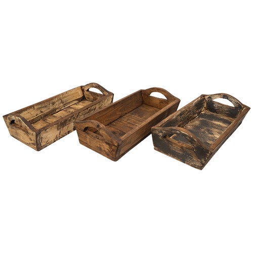 Hitchin' Post Wood Tray