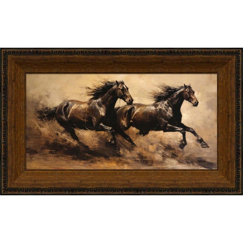 Midnight Stampede Wall Art - Small - CLEARANCE